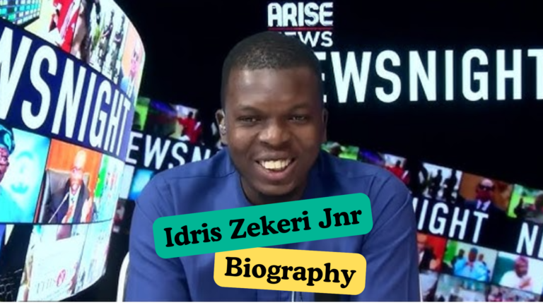 Idris Zekeri Jnr Biography