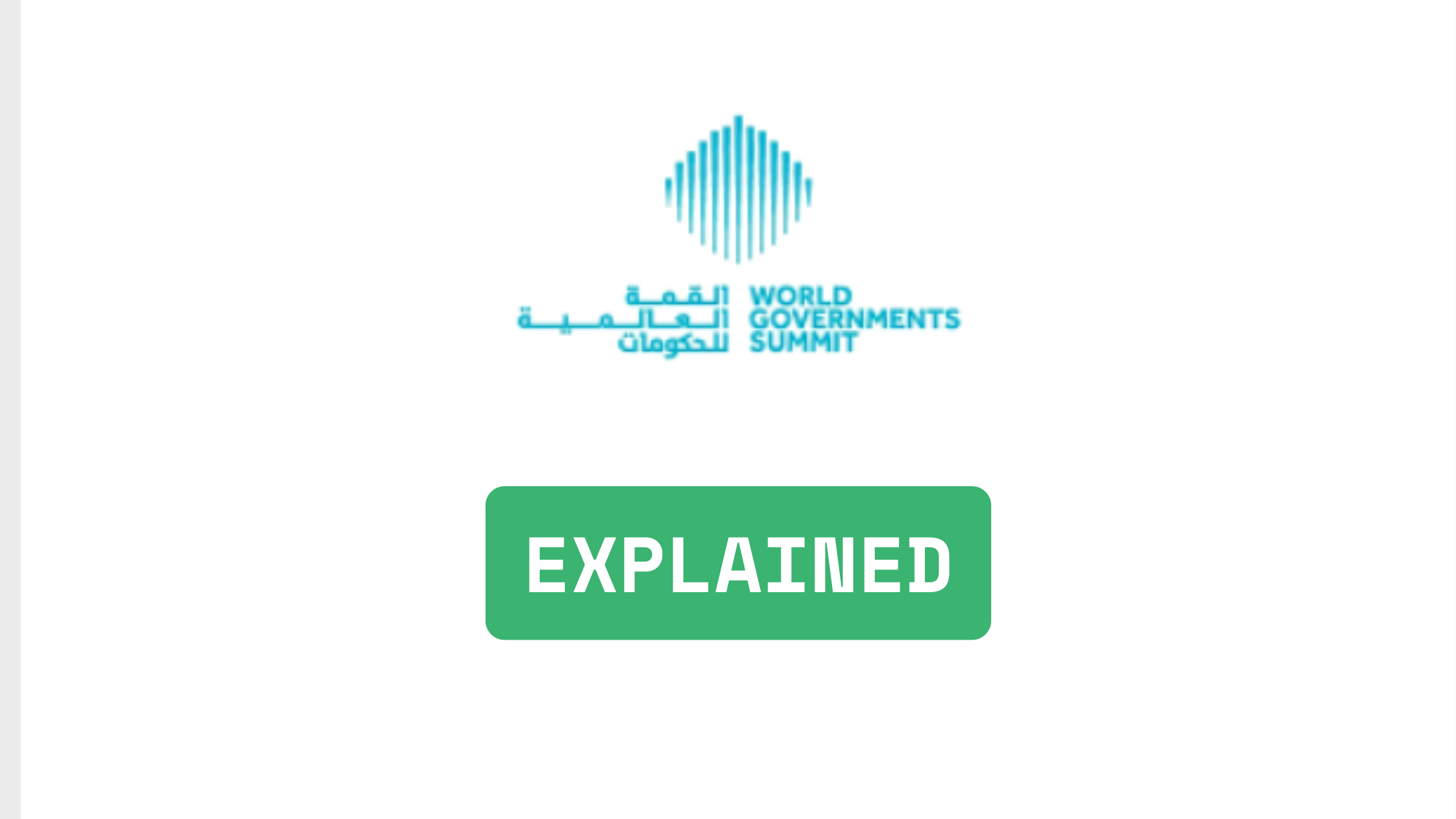 World Government Summit 2026