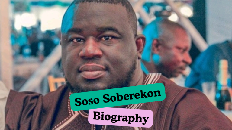Soso Soberekon Biography