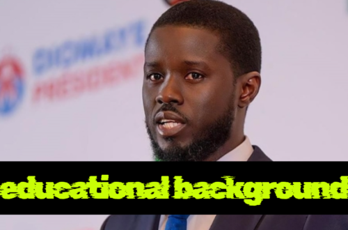 President Bassirou Diomaye Faye Education